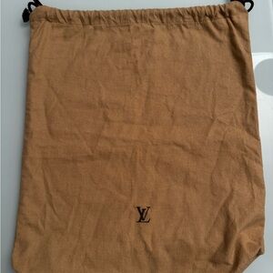 Louis Vuitton Tan Dust Bag